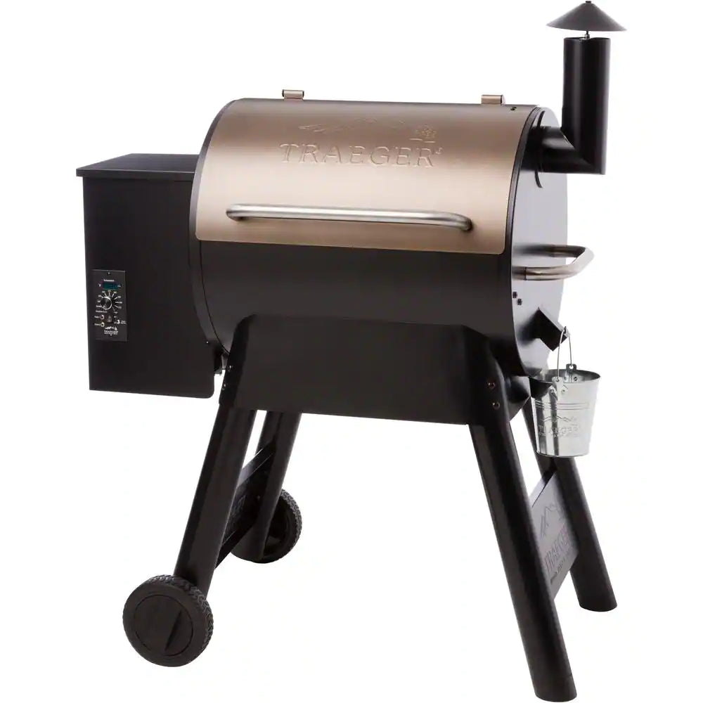ZenVora 22-Inch Pellet Grill, Bronze