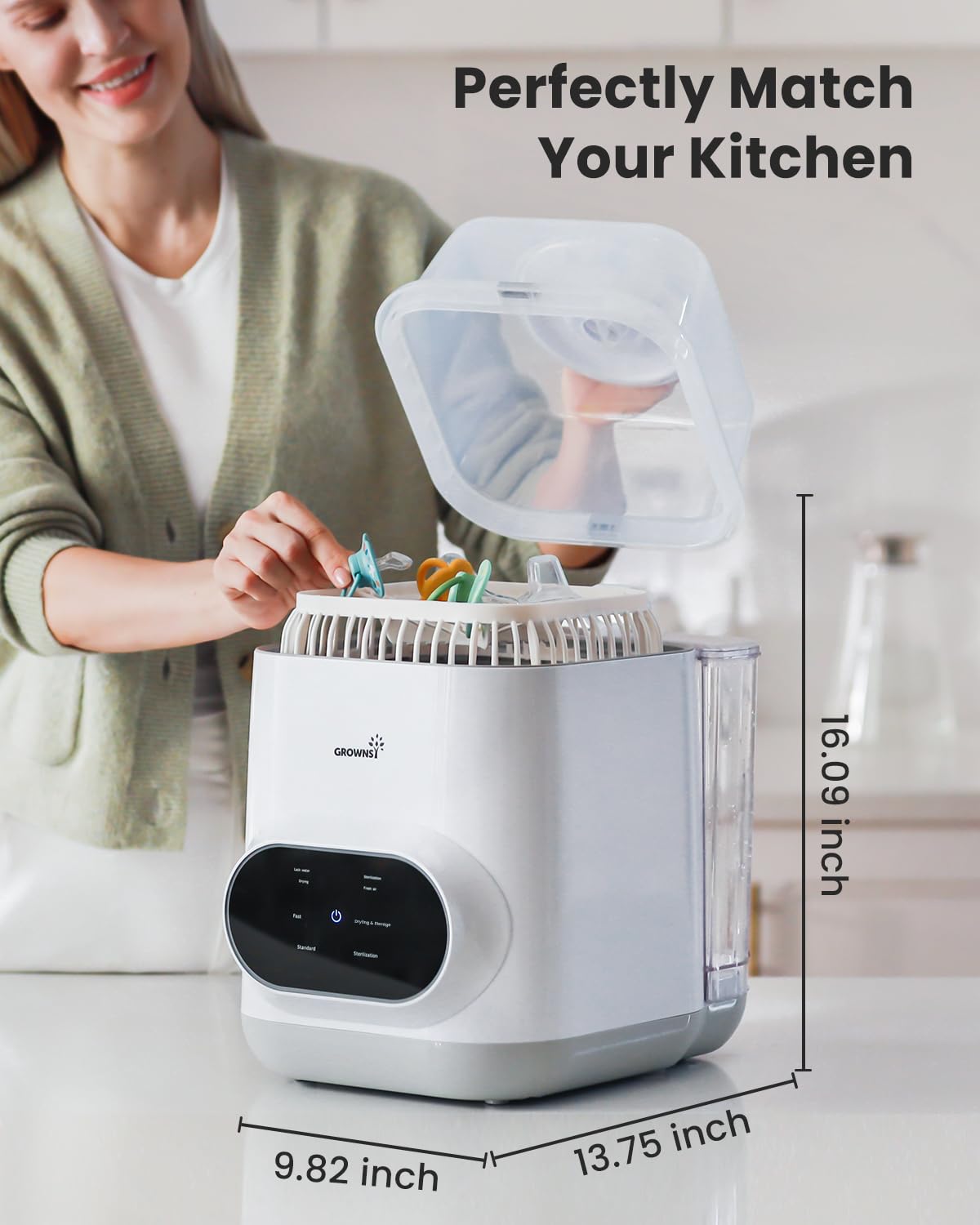 ZenVora All-in-One Baby Bottle Washer & Cleaner Pro