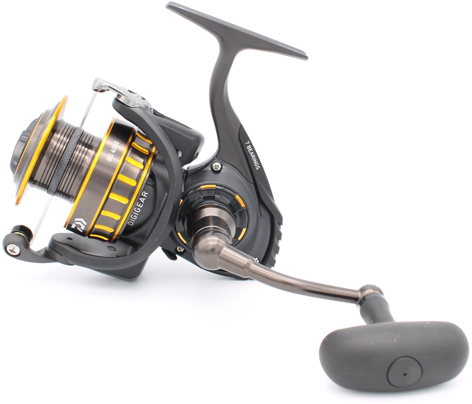 ZenVora Spinning Fishing Reel with Black Anodized Aluminum Body, Air Rotor and Waterproof Drag