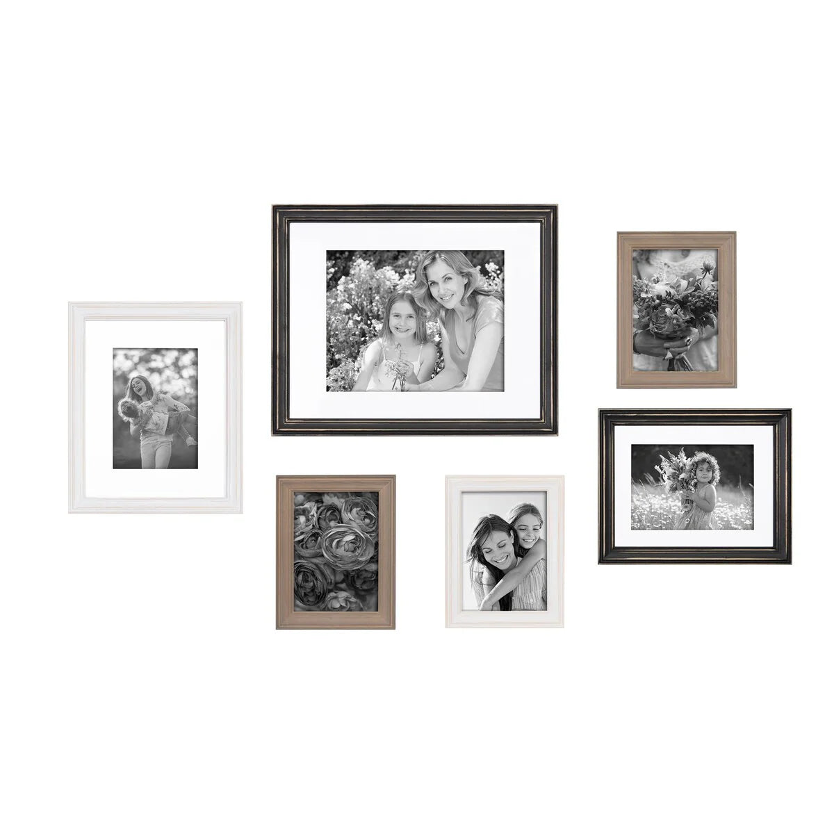 ZenVora Gallery Wall Frame Set, Multi-Piece Decorative Picture Frames for Photos, Artwork and Home Decor