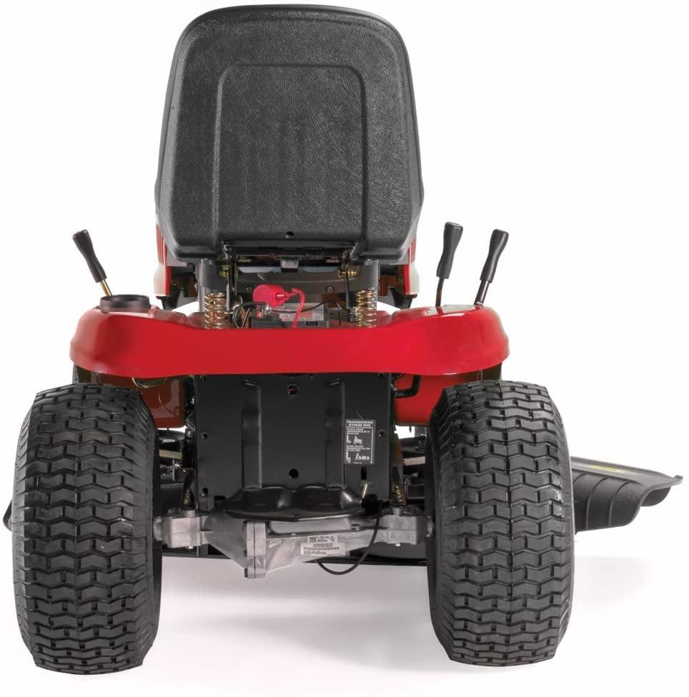 ZenVora 579cc Gas Riding Lawn Mower Tractor - 42-Inch Cutting Deck with Hydrostatic Transmission, Deck Wash & High-Back Seat