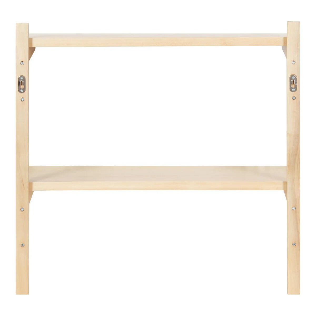 ZenVora Mid-Century Wall Shelves, 24x8x24 Inch Decorative Wall Mounted Storage and Display Shelving for Home Decor