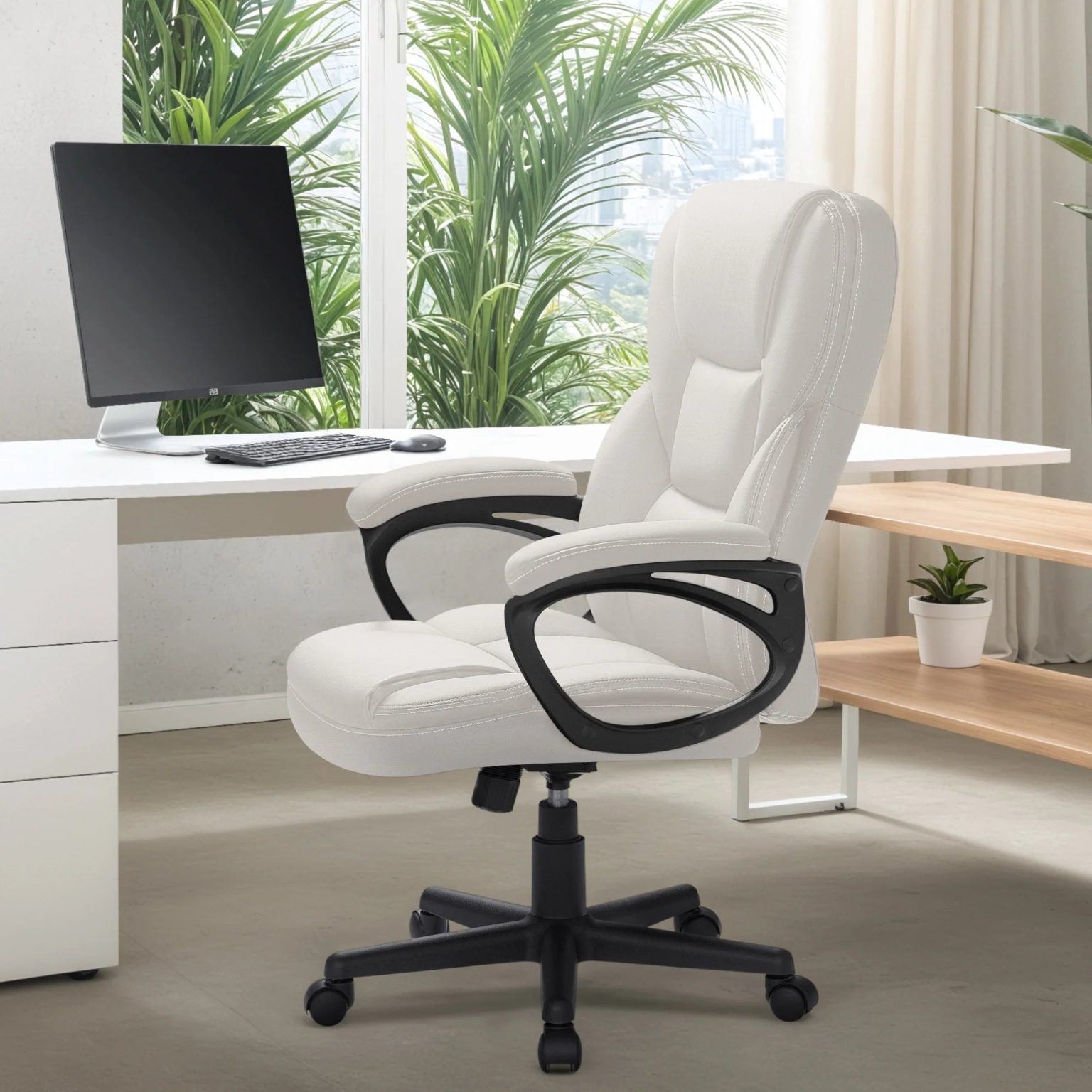 ZenVora High Back Executive Office Chair, Ergonomic Computer Desk Chair for Home and Office