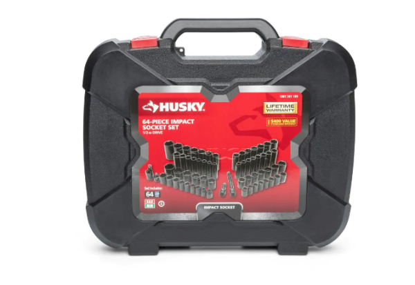 ZenVora 1/2 in. Drive SAE/Metric Impact Socket Set (64-Piece)