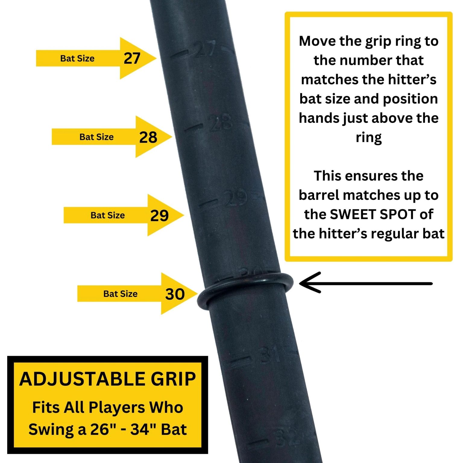 ZenVora Swing Trainer with 12 Soft Balls, Baseball and Softball Batting Practice Training Set