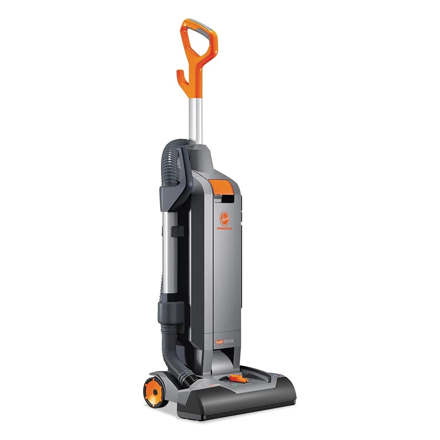 ZenVora 15-Inch Commercial Upright Vacuum Cleaner with Intellibelt, for Carpet and Hard Floors, Gray