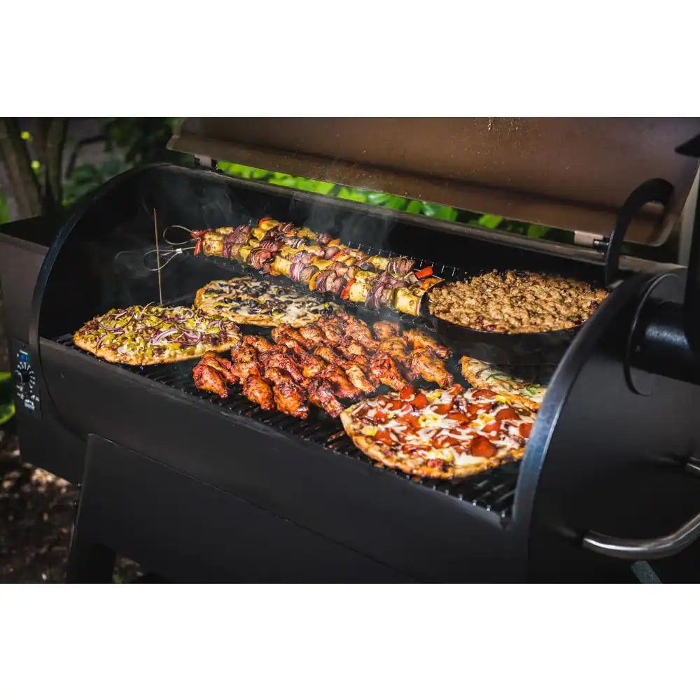 ZenVora 34-Inch Pellet Grill, Bronze