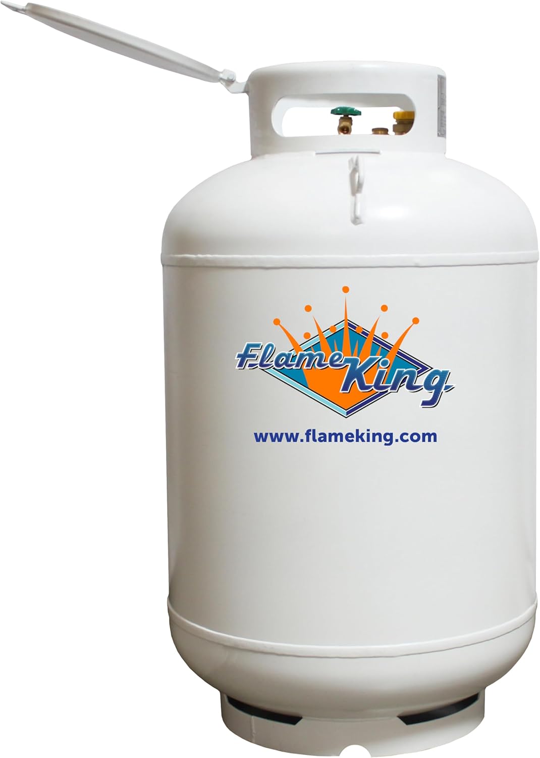 ZenVora 420-Lb. ASME Vertical Propane Tank, White