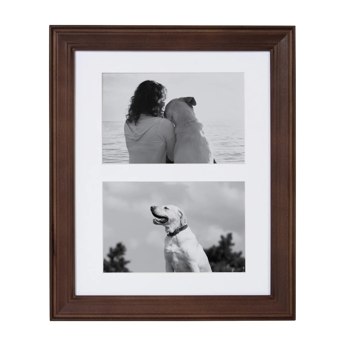 ZenVora 10-Piece Wood Gallery Wall Picture Frame Set, Decorative Photo Display Frames for Living Room, Bedroom and Home Decor