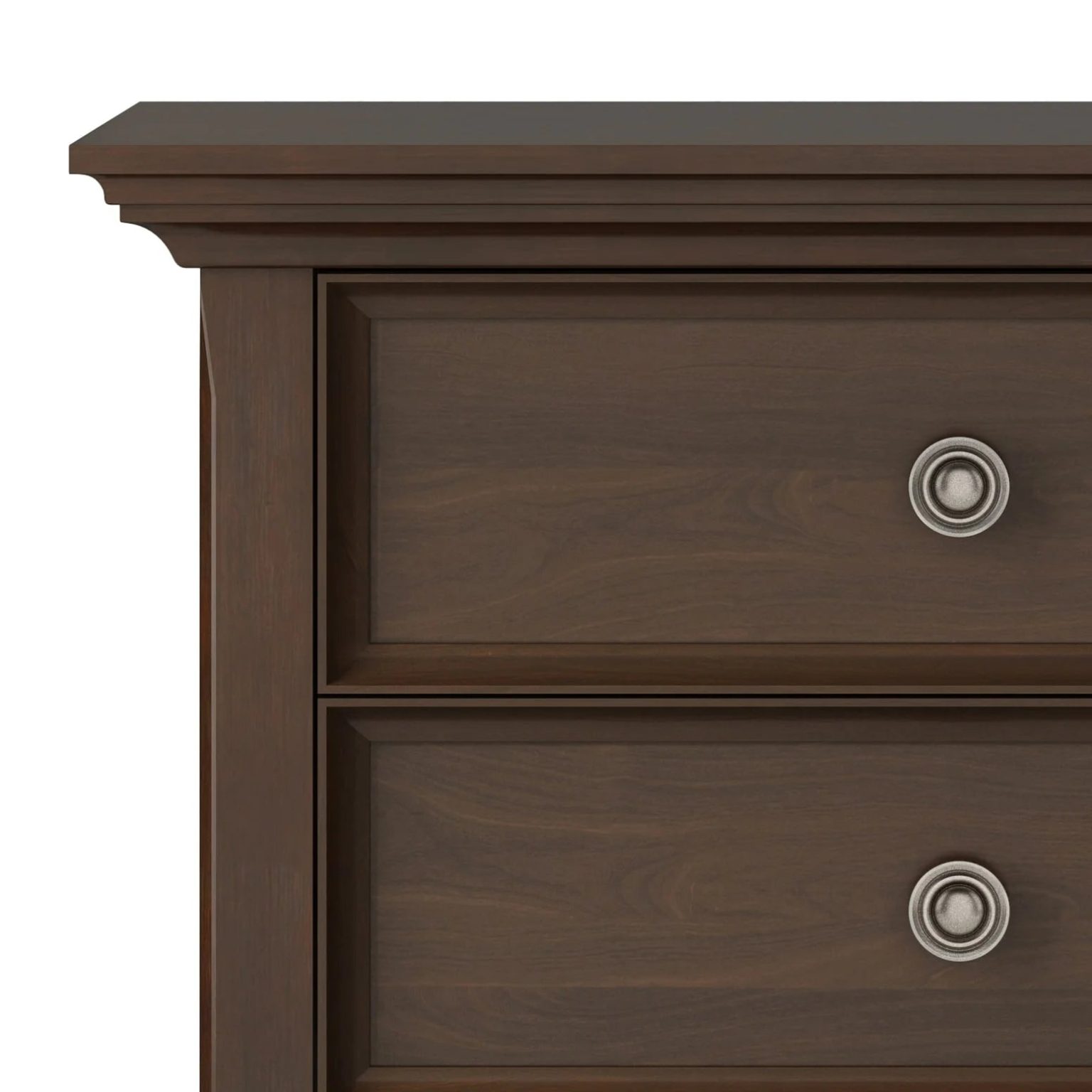 ZenVora 24 Inch Wide Solid Wood Nightstand, Bedside Table and Bedroom End Table