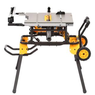 ZenVora 15 Amp 10-Inch Corded Jobsite Table Saw with Rolling Stand