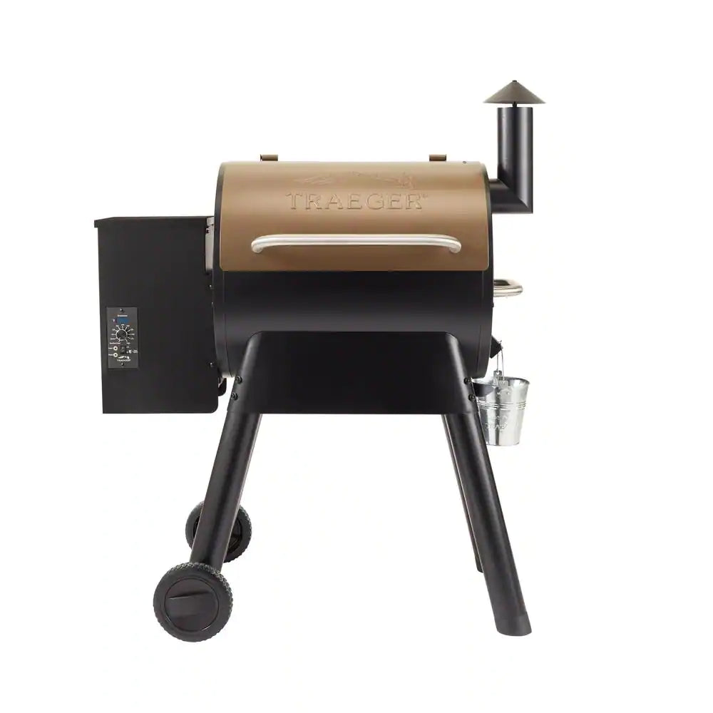ZenVora 22-Inch Pellet Grill, Bronze