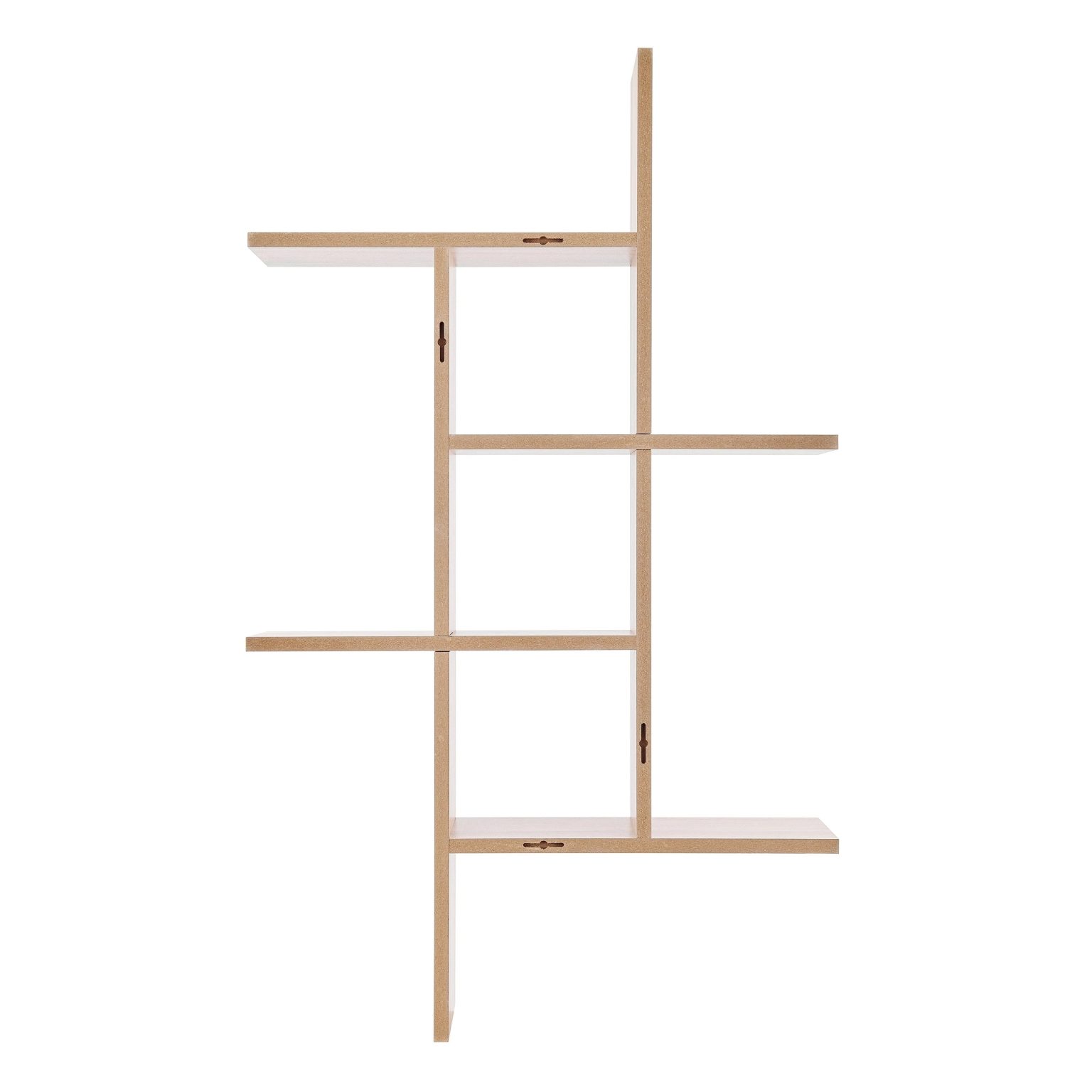 ZenVora Cantilever Floating Wall Shelf, Modern Decorative Display Shelf for Living Room, Bedroom and Home Storage