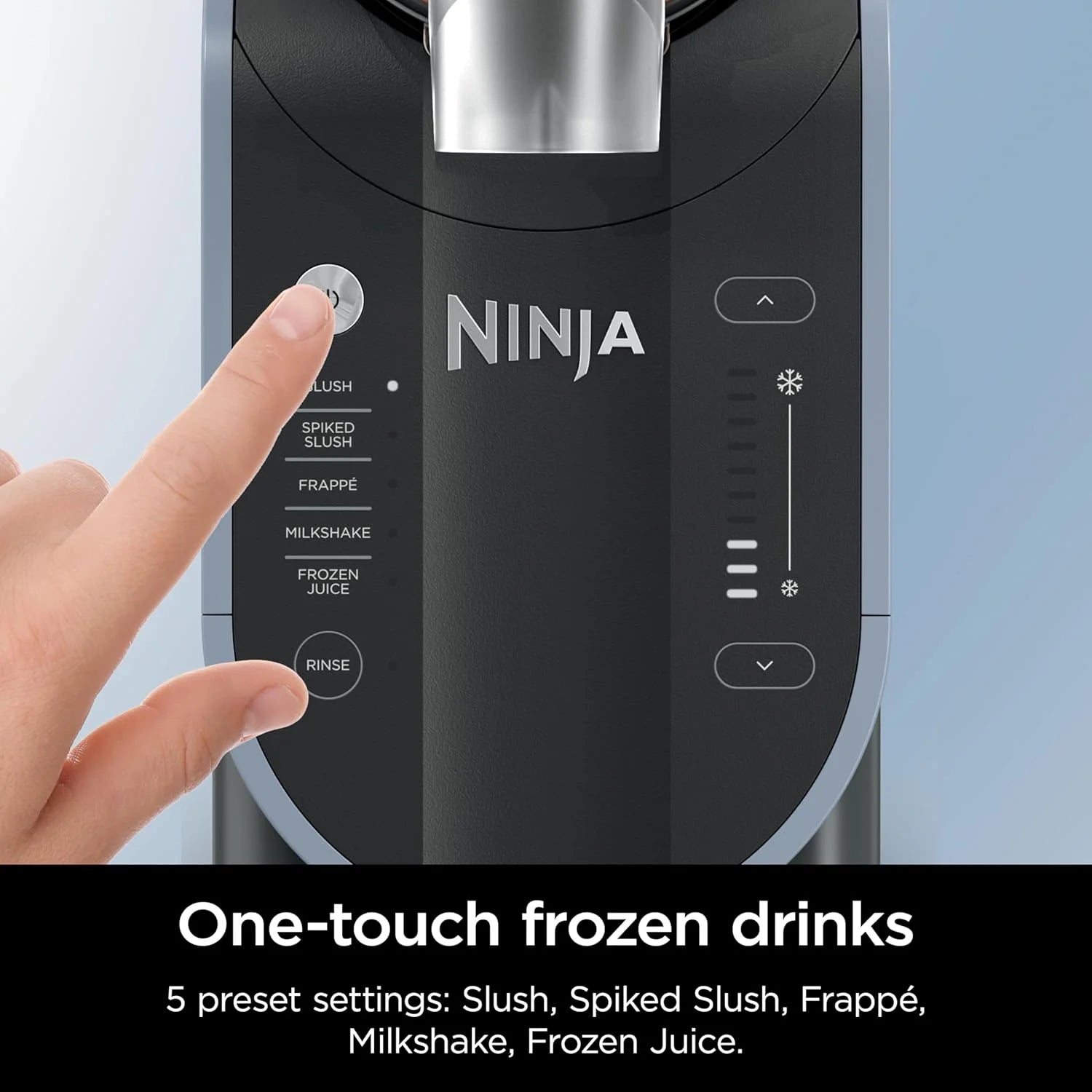 ZenVora 88 oz. Frozen Drink Machine – RapidChill Technology, 5 Preset Programs for Slushies & Cocktails