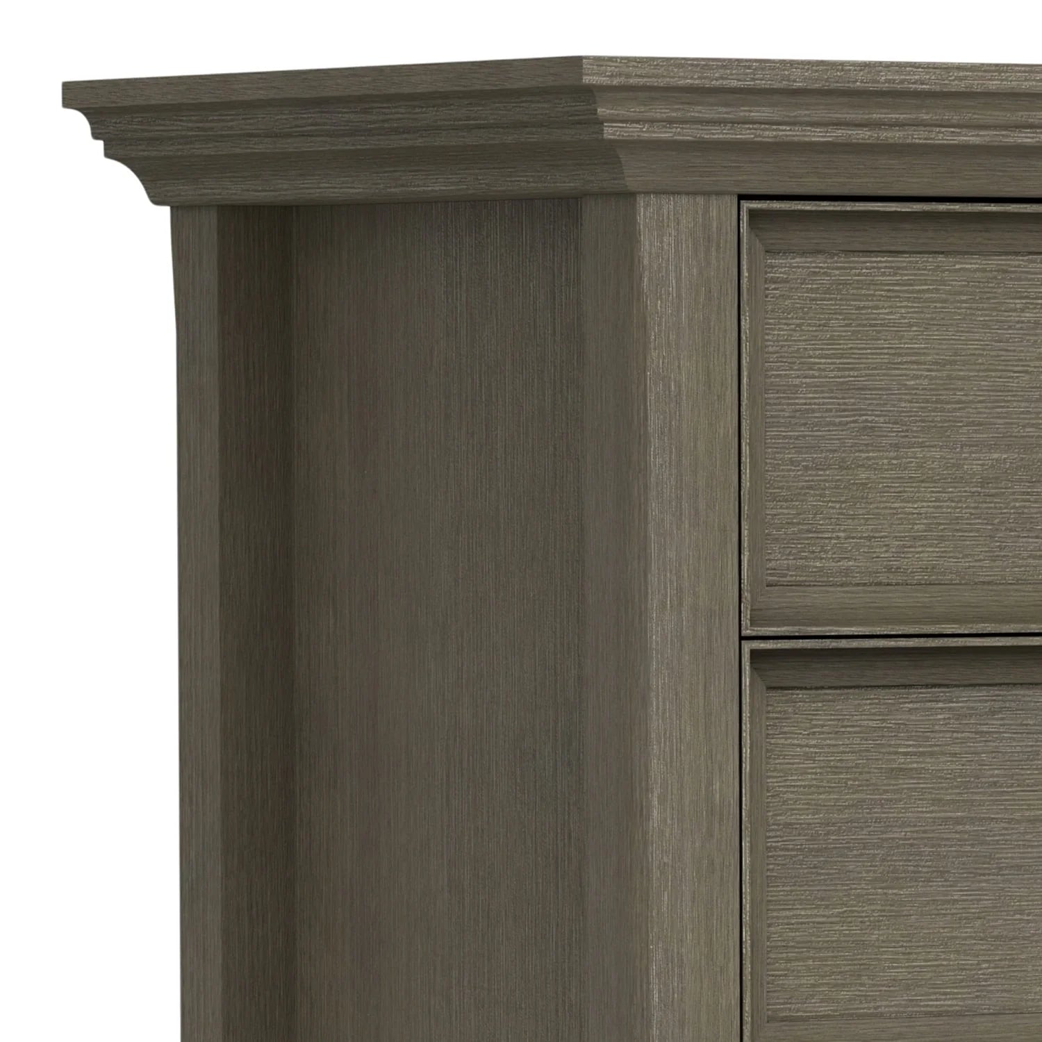 ZenVora 24 Inch Wide Solid Wood Nightstand, Bedside Table and Bedroom End Table