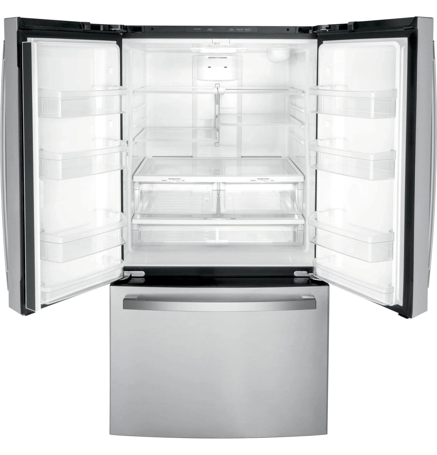 ZenVora 27.0 Cu. Ft. Fingerprint-Resistant Stainless Steel French Door Refrigerator