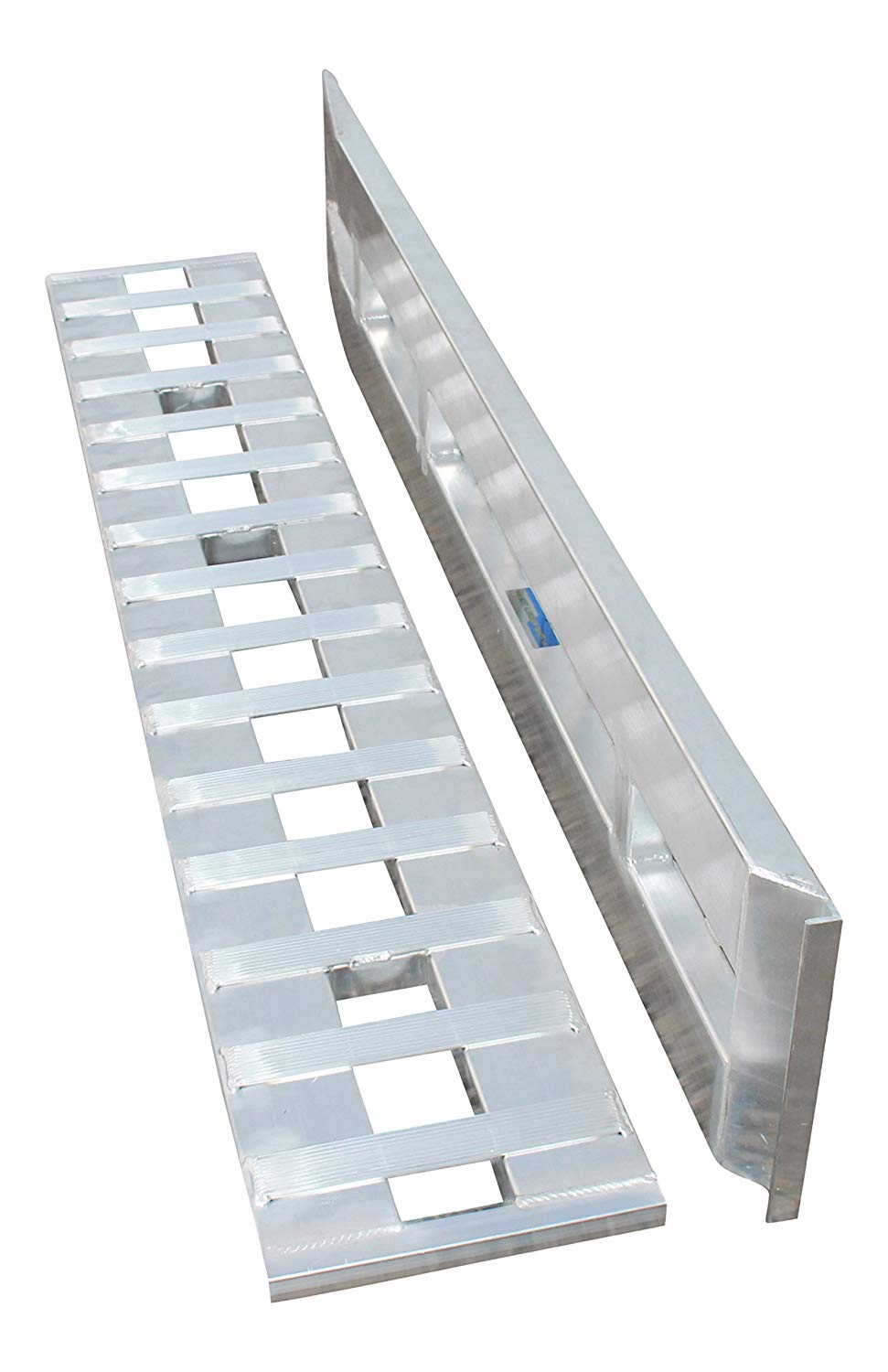 ZenVora 7 ft Aluminum Loading Ramps Set of 2 - 15 in Wide Trailer Ramps