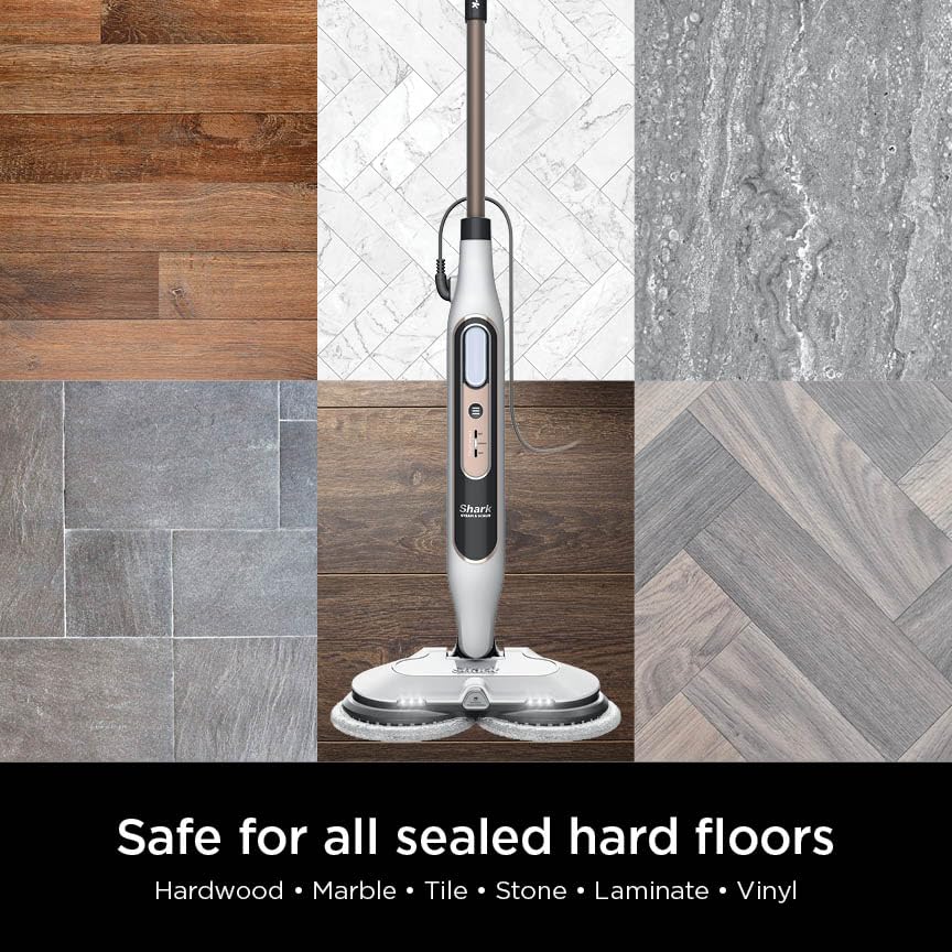 ZenVora All-in-One Hard Floor Steam Mop, Multi-Surface Steam Cleaner with Powerful Steam Blaster for Tile, Wood & Home Cleaning