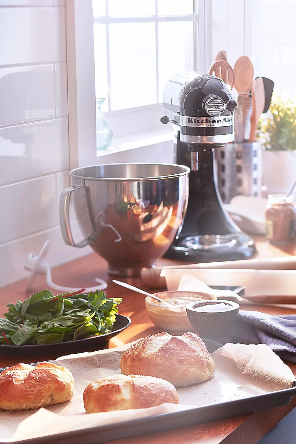 ZenVora 5-Quart Tilt-Head Stand Mixer, Electric Kitchen Mixer with Bowl, Multi-Speed Settings for Baking, Mixing and Food Preparation
