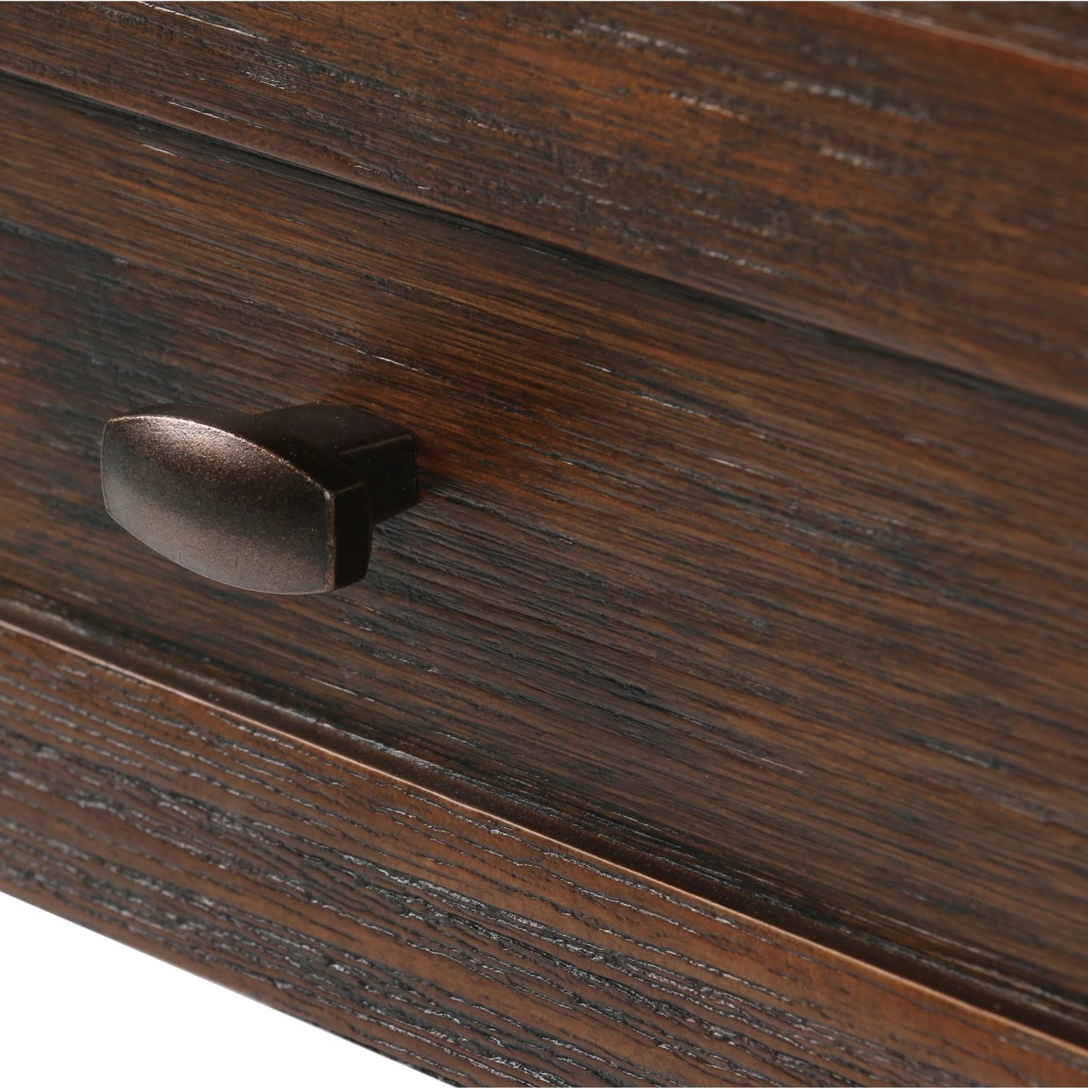 ZenVora 20 Inch Wide Solid Wood Rectangle End Table, Transitional Side Table