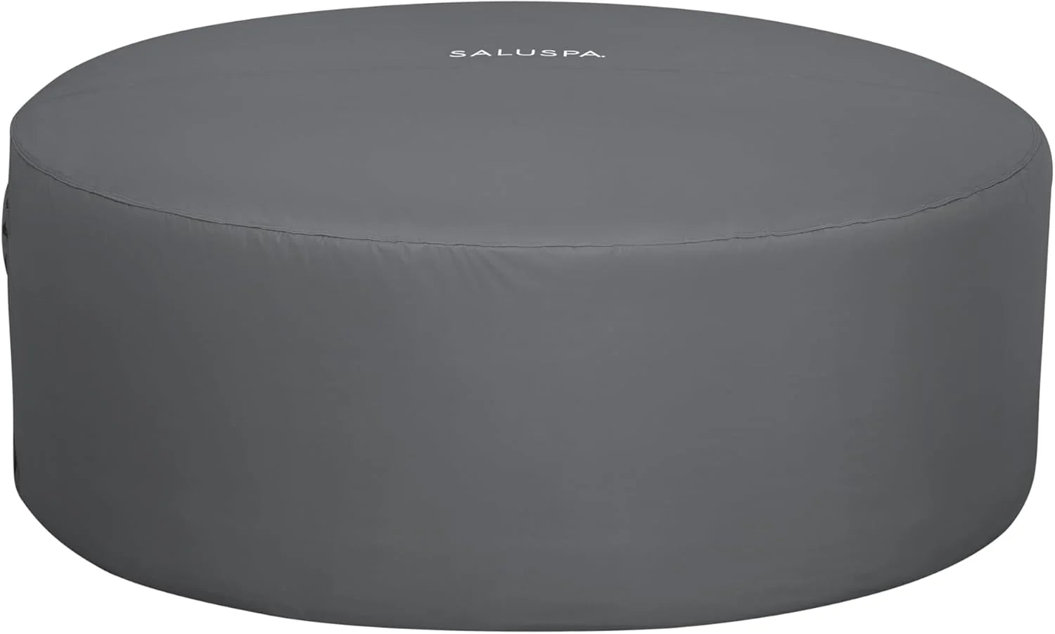 ZenVora 71 x 26-Inch Inflatable Hot Tub Spa for 2-4 Persons, Portable, with 2 Covers, Black
