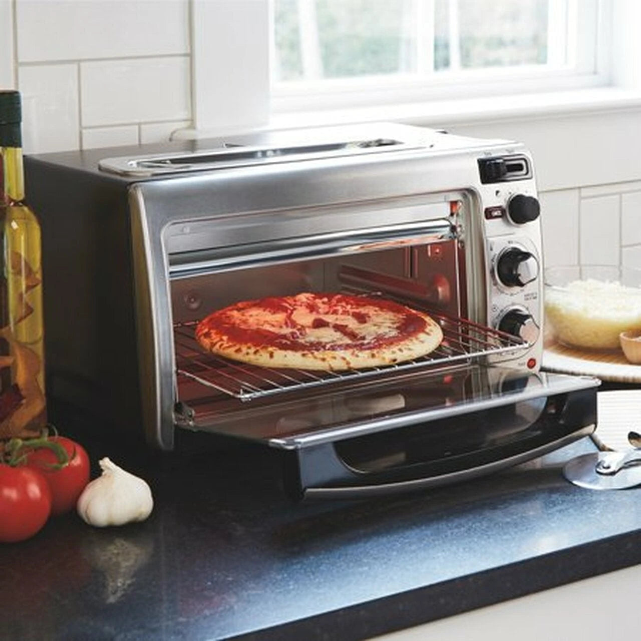 ZenVora 2-in-1 Countertop Oven and Toaster