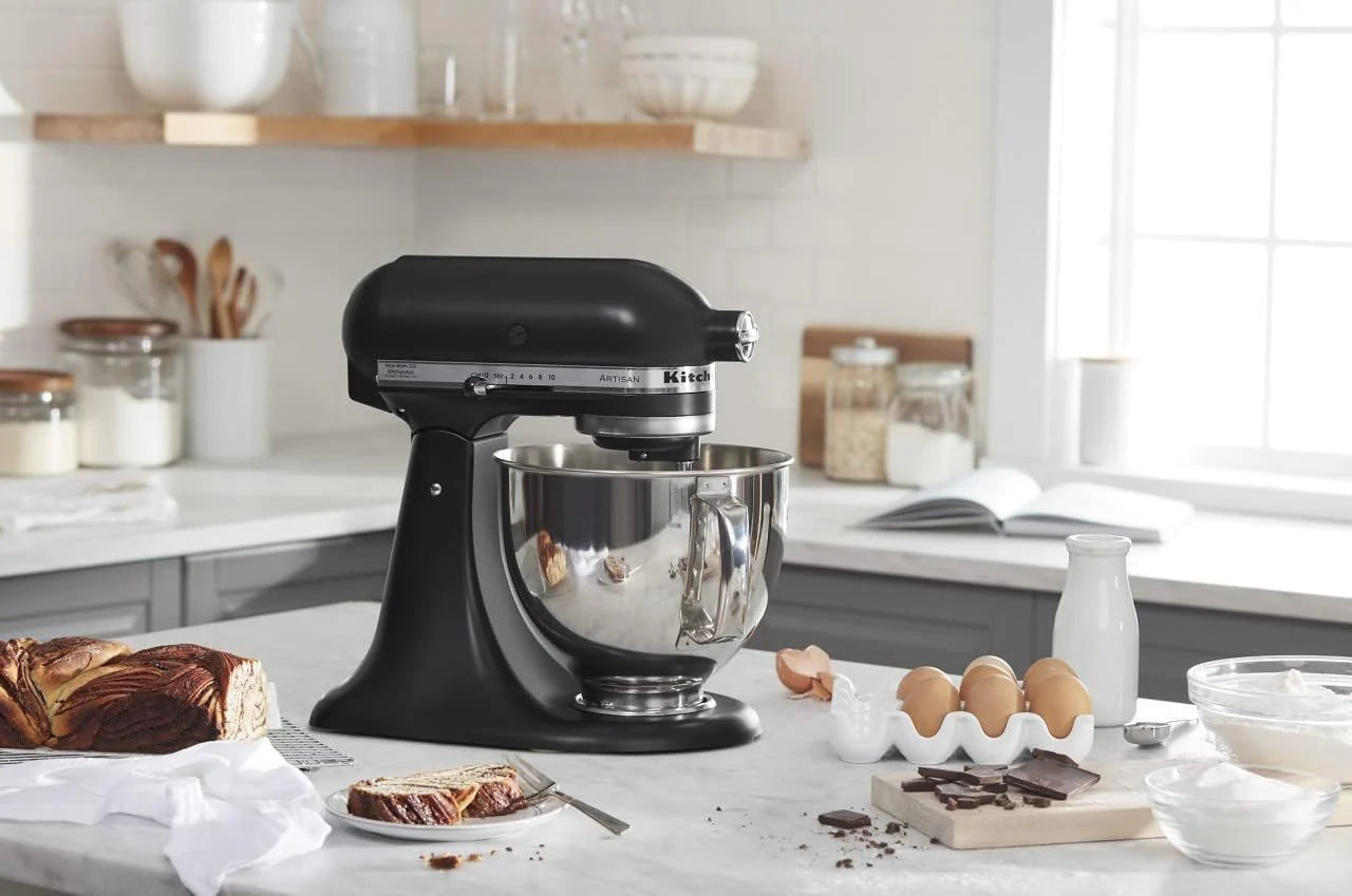 ZenVora 5-Quart Tilt-Head Stand Mixer, Electric Kitchen Mixer with Bowl, Multi-Speed Settings for Baking, Mixing and Food Preparation
