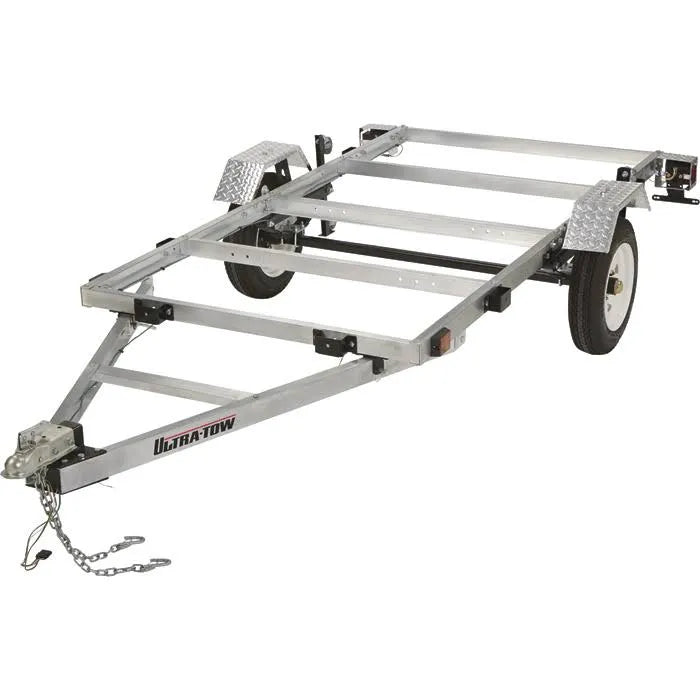 ZenVora 4-Ft. x 8-Ft. Folding Aluminum Utility Trailer, 1,170-Lb. Load Capacity
