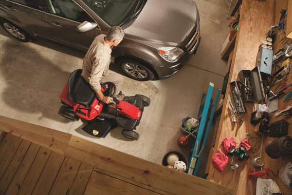 ZenVora 382cc 6-Speed Riding Lawn Mower with Adjustable Cutting Height
