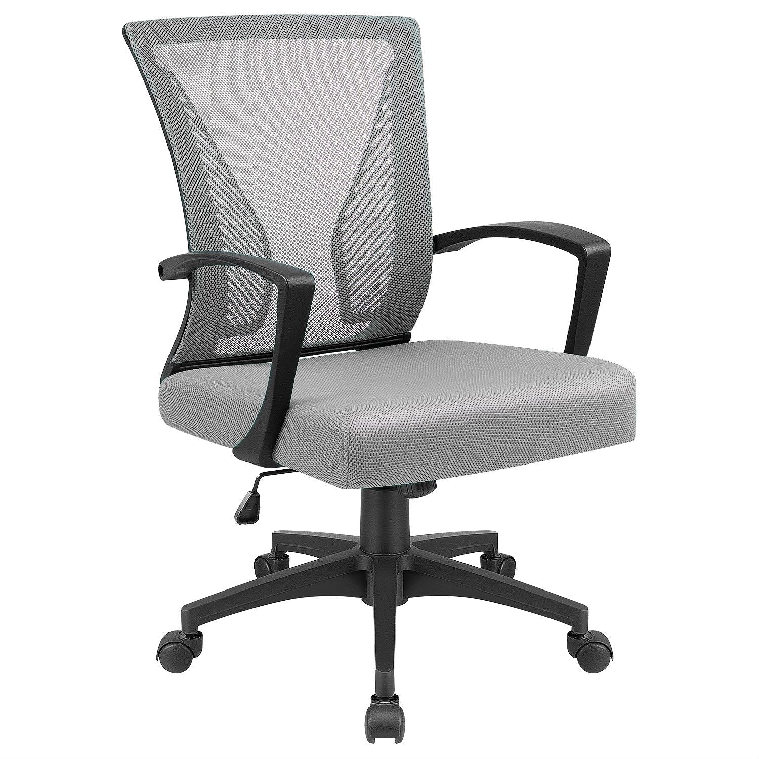 ZenVora Ergonomic Mesh Office Chair with Lumbar Support, Breathable Computer Desk Chair