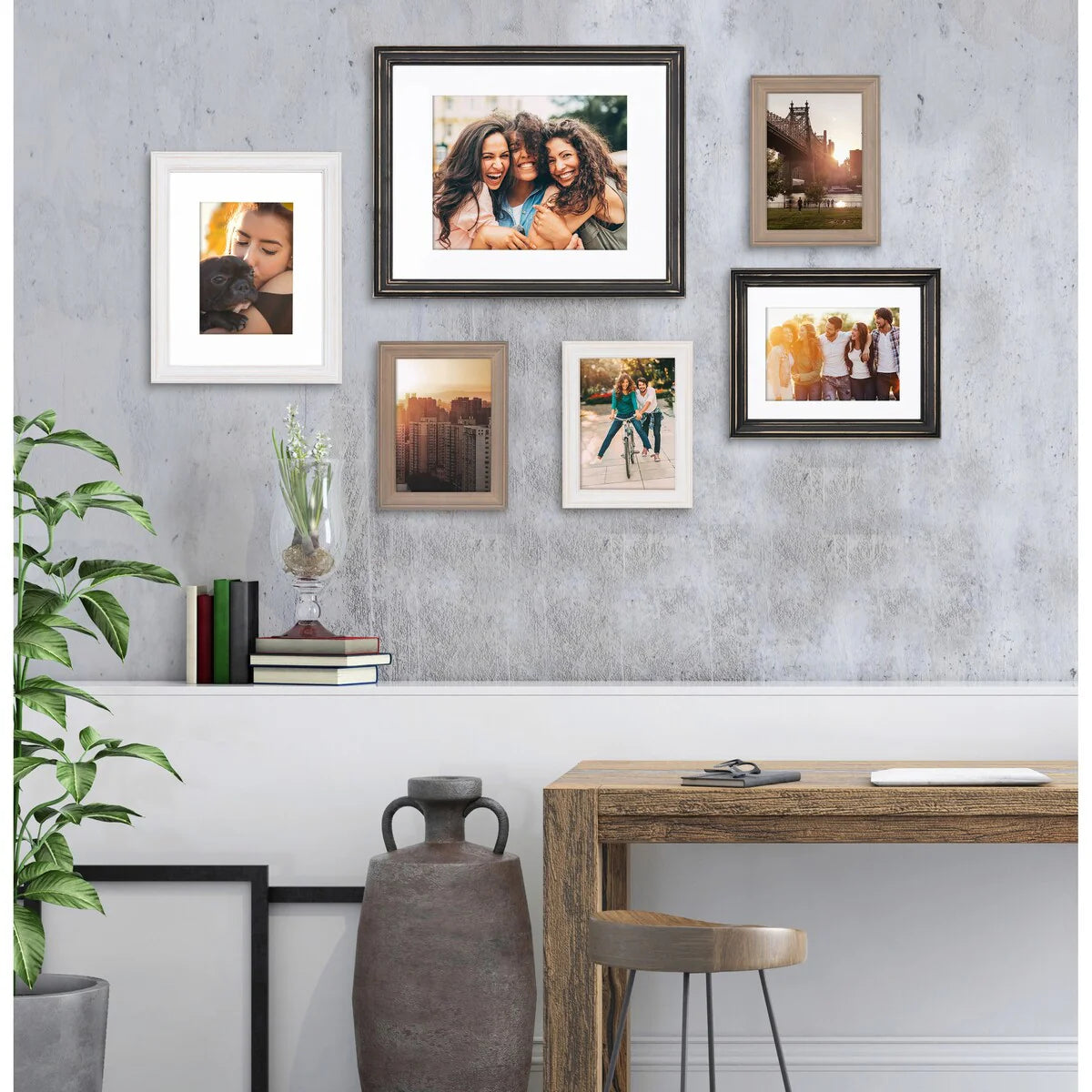 ZenVora Gallery Wall Frame Set, Multi-Piece Decorative Picture Frames for Photos, Artwork and Home Decor