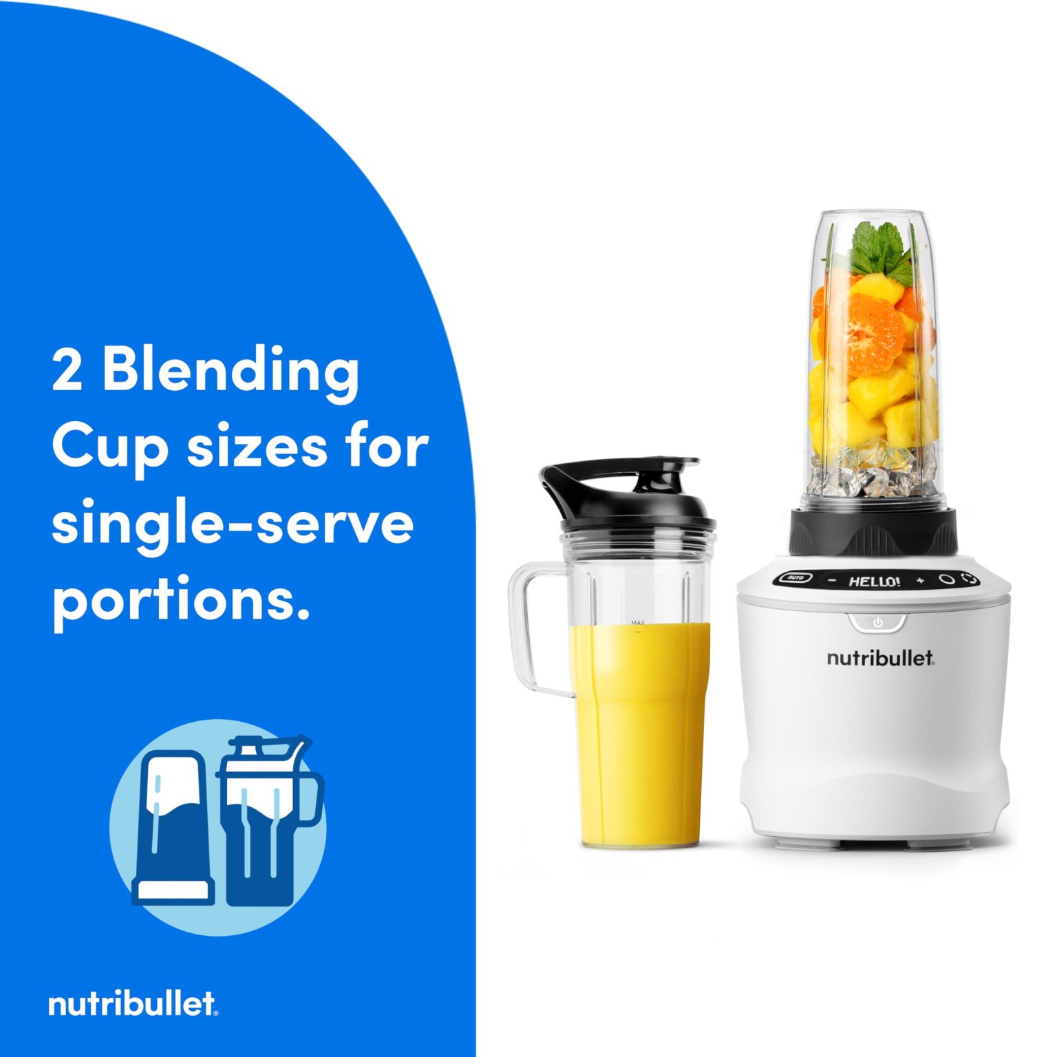 ZenVora 1400-Watt Blender Combo, Multi-Function Countertop Blender with Multiple Speed Settings, Gunmetal