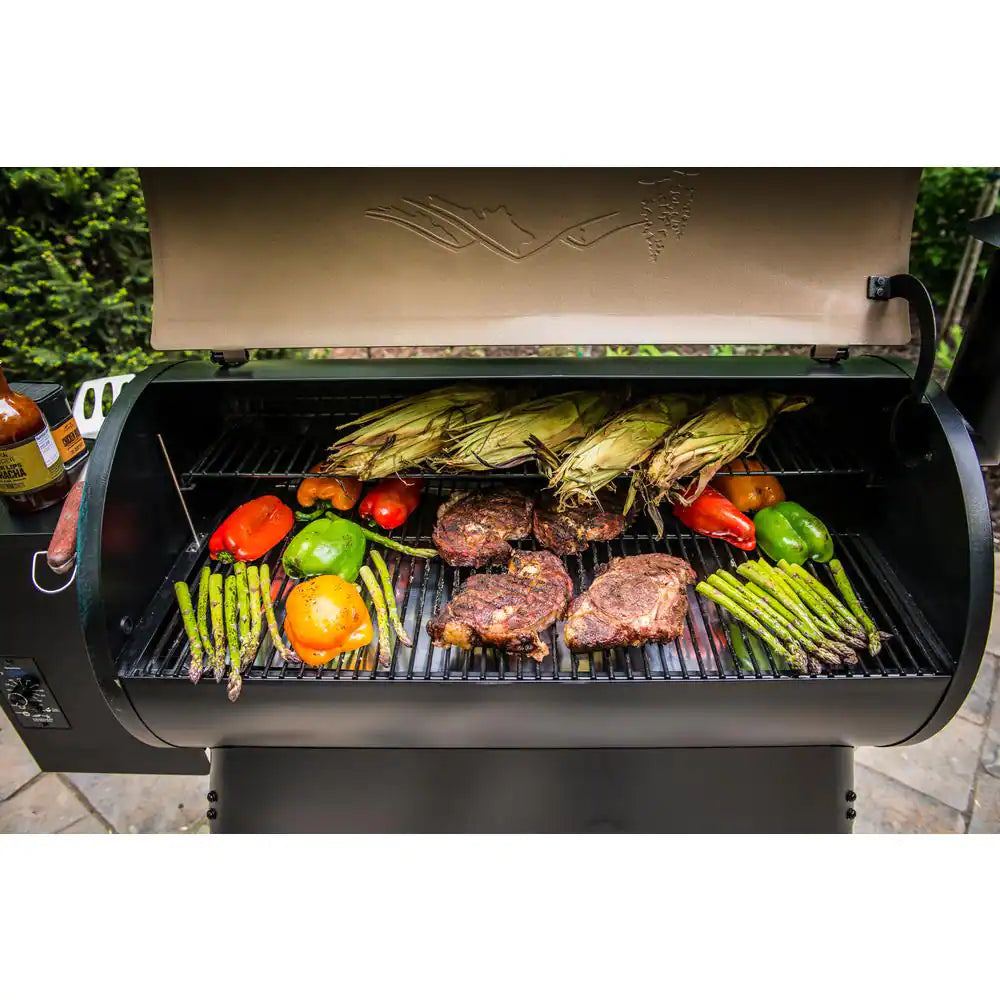 ZenVora 34-Inch Pellet Grill, Bronze