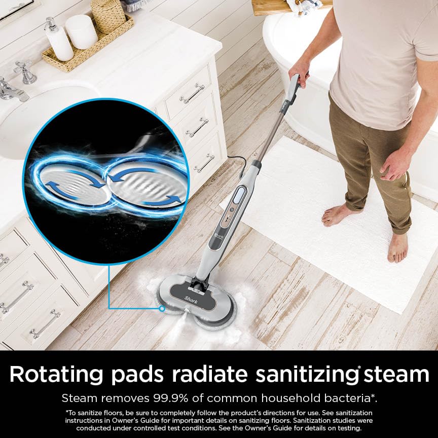 ZenVora All-in-One Hard Floor Steam Mop, Multi-Surface Steam Cleaner with Powerful Steam Blaster for Tile, Wood & Home Cleaning