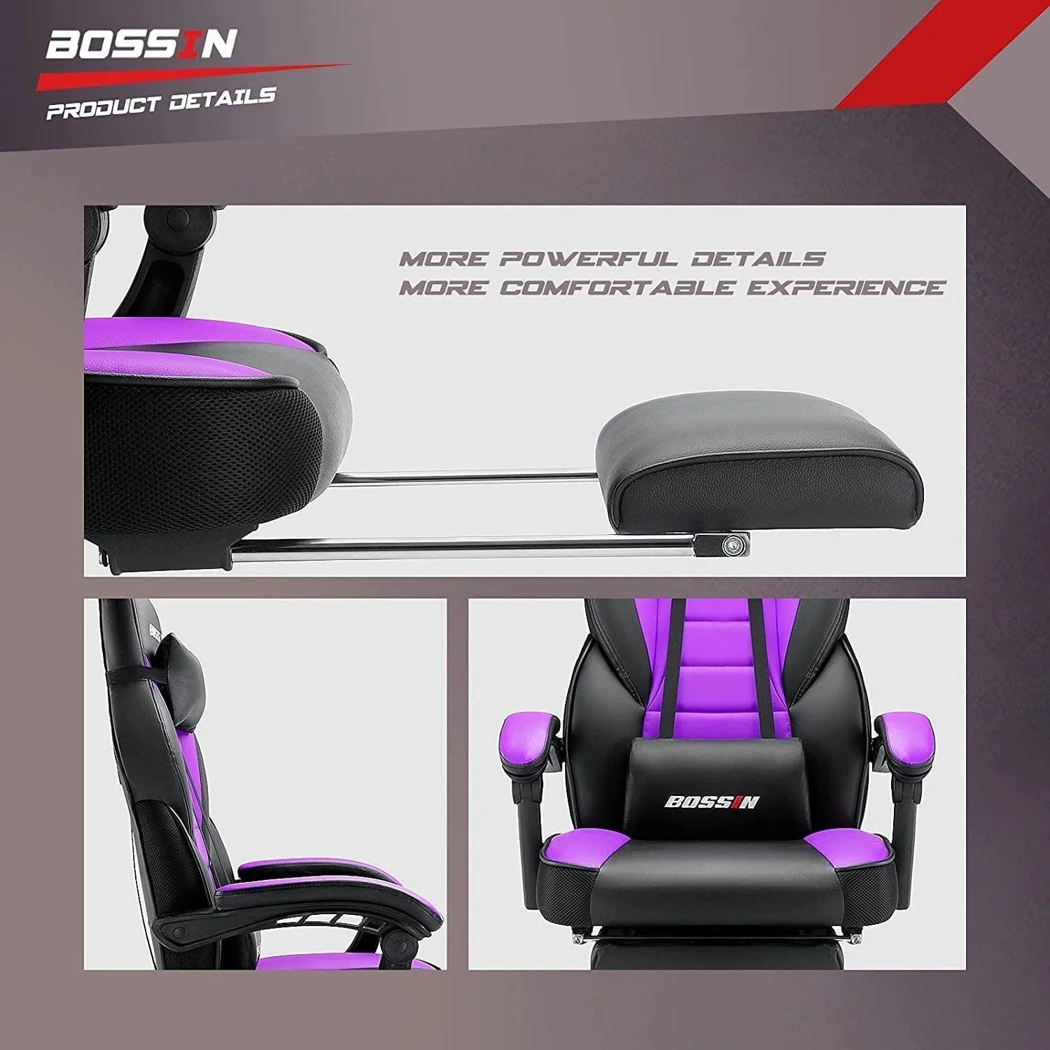 ZenVora Racing Style Gaming Chair, 300 lbs Big and Tall High Back Computer Chair