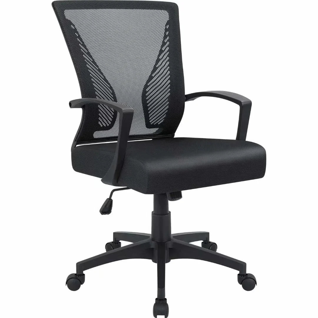 ZenVora Ergonomic Mesh Office Chair with Lumbar Support, Breathable Computer Desk Chair