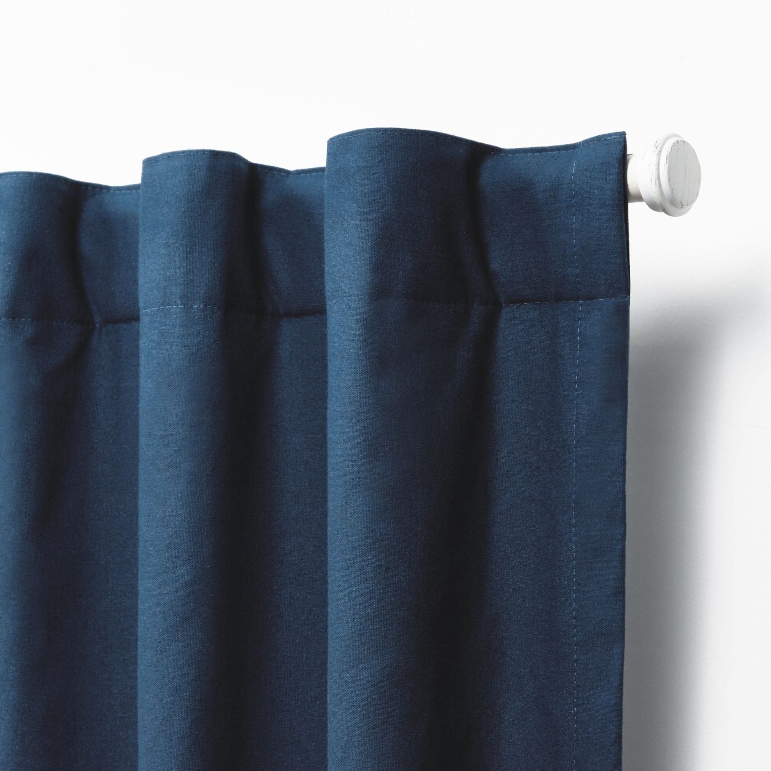 ZenVora Blackout Single Curtain Panel, Back Tab and Rod Pocket Window Curtain