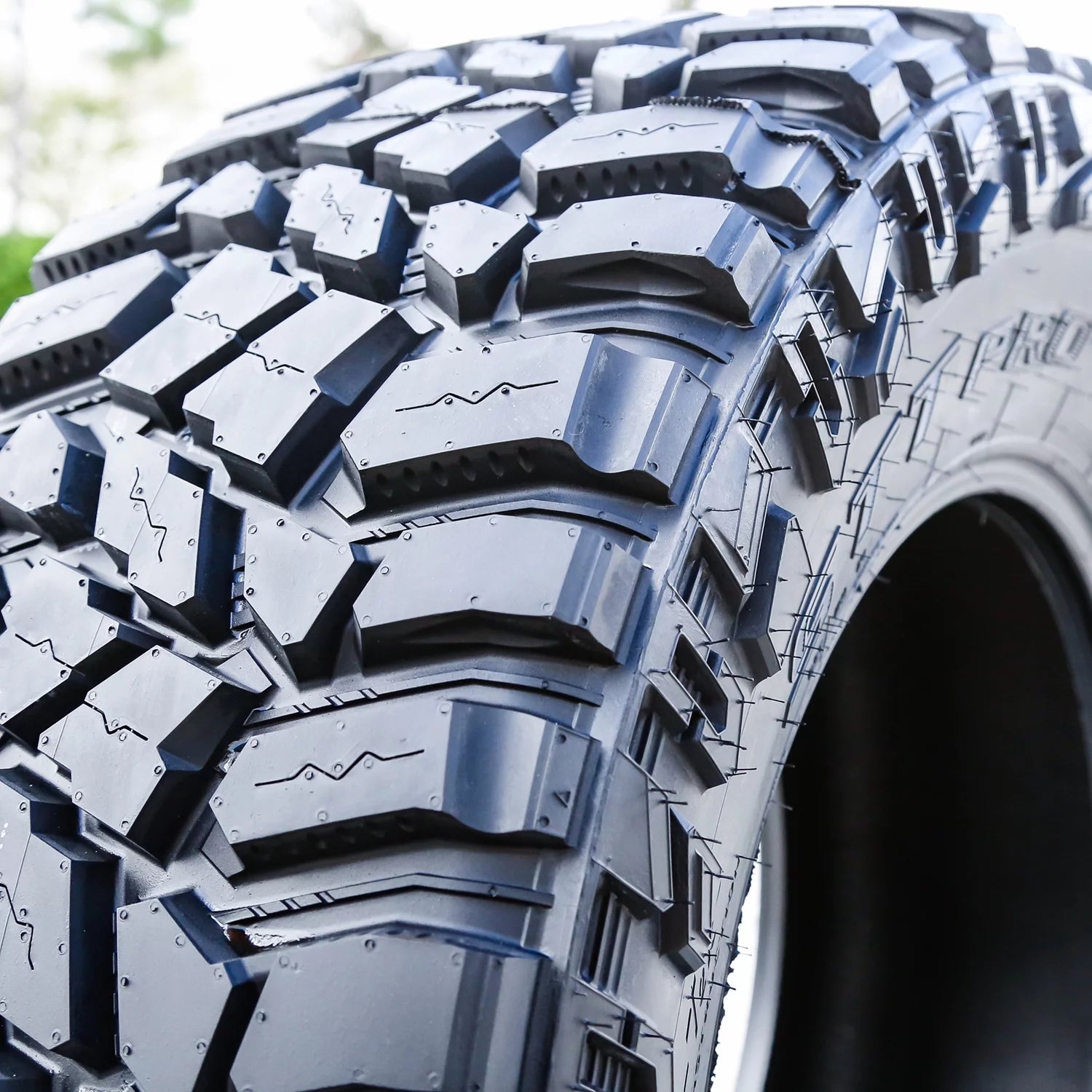 ZenVora Pair of 35X12.50R20 Mud Terrain Tires – 121Q E Rated 10-Ply LT Off-Road