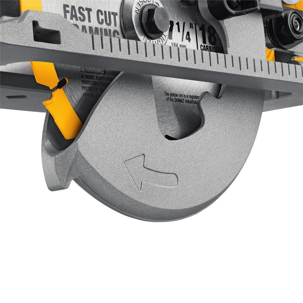 ZenVora 15-Amp Worm Drive Circular Saw – 7-1/4" Corded Saw