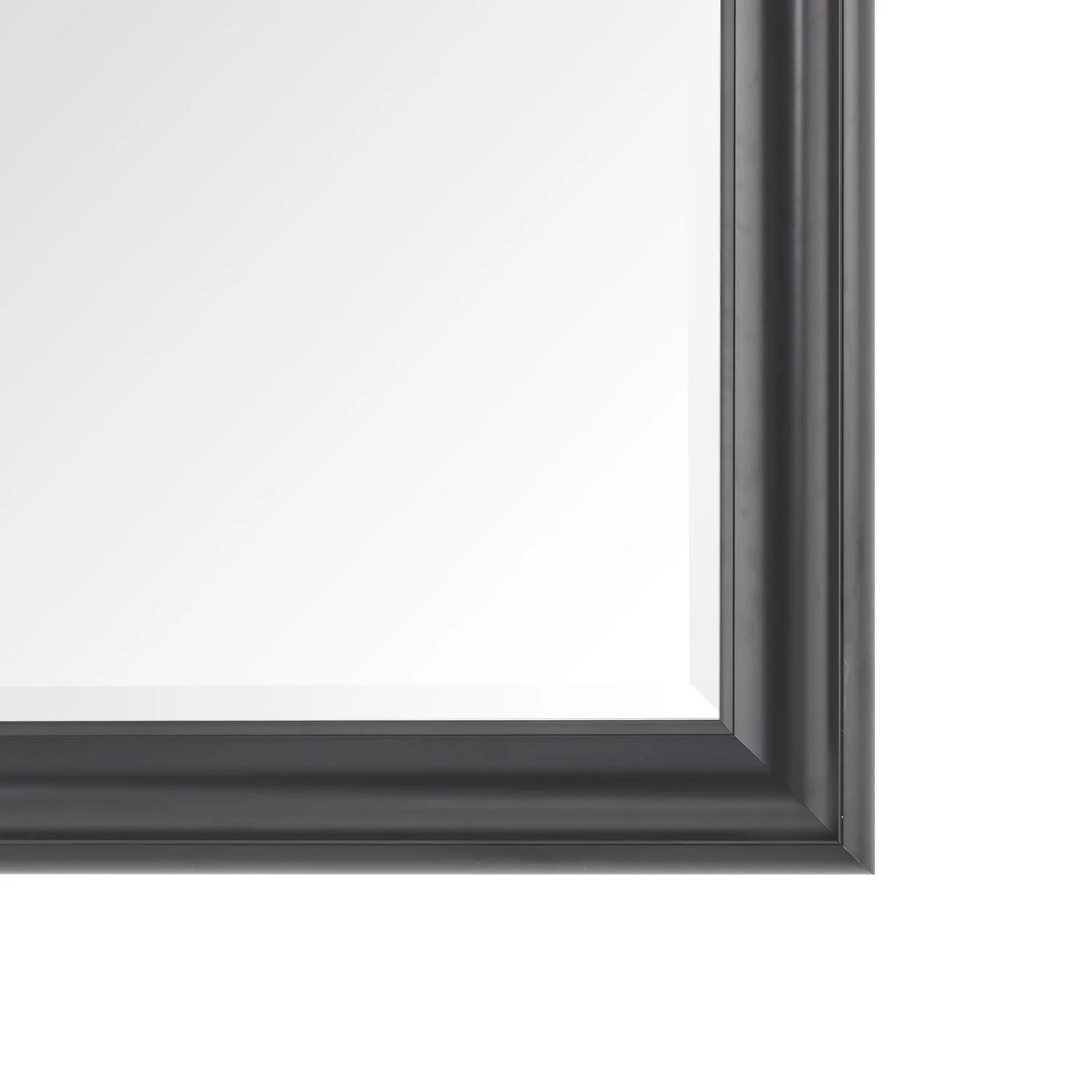 ZenVora Tall Full Length Mirror, Oversized Rectangle Full Body Wall Mounted Mirror with Smooth Faux Wood Frame