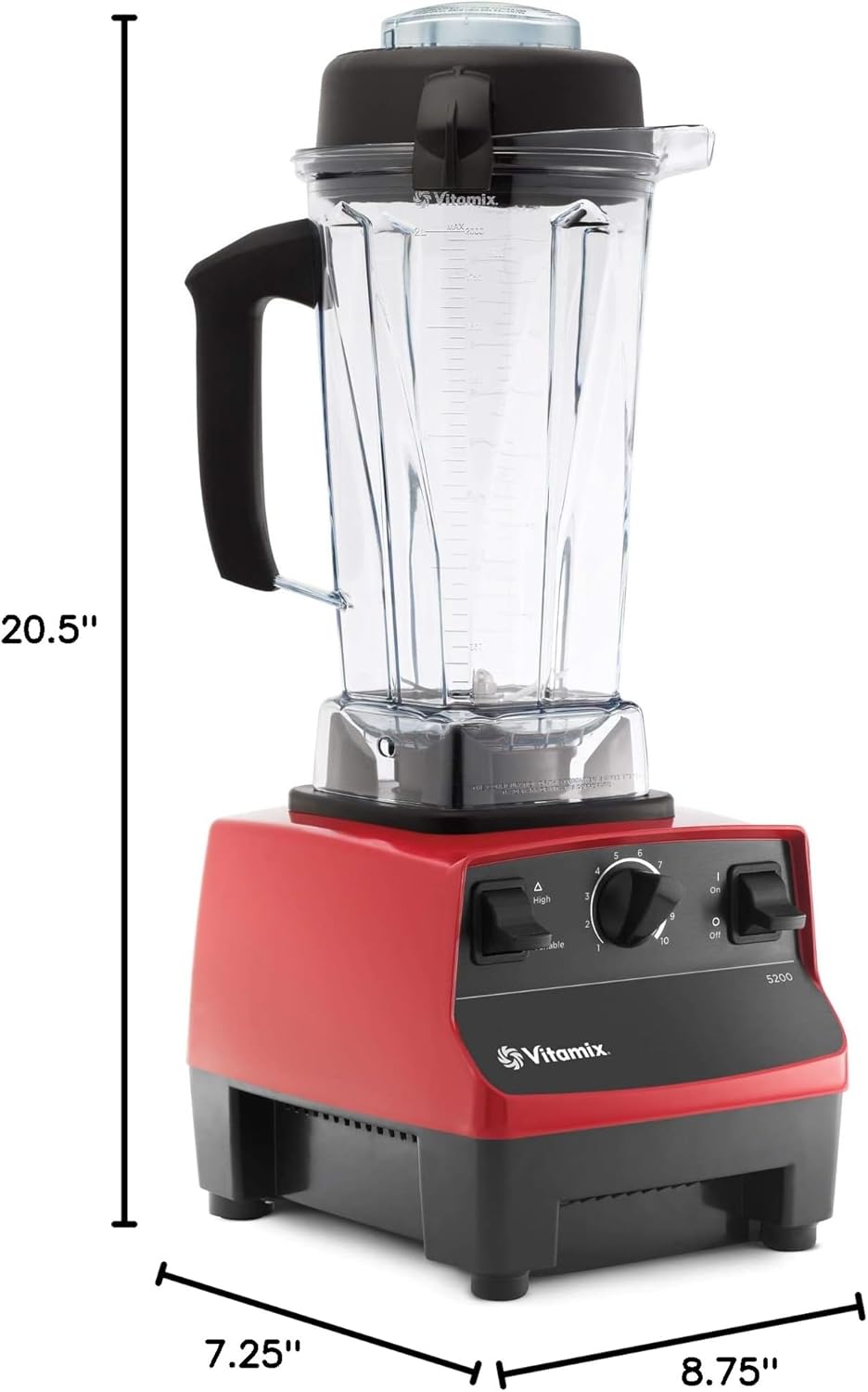 ZenVora Blender with 64-Oz. Container, Self-Cleaning, Black
