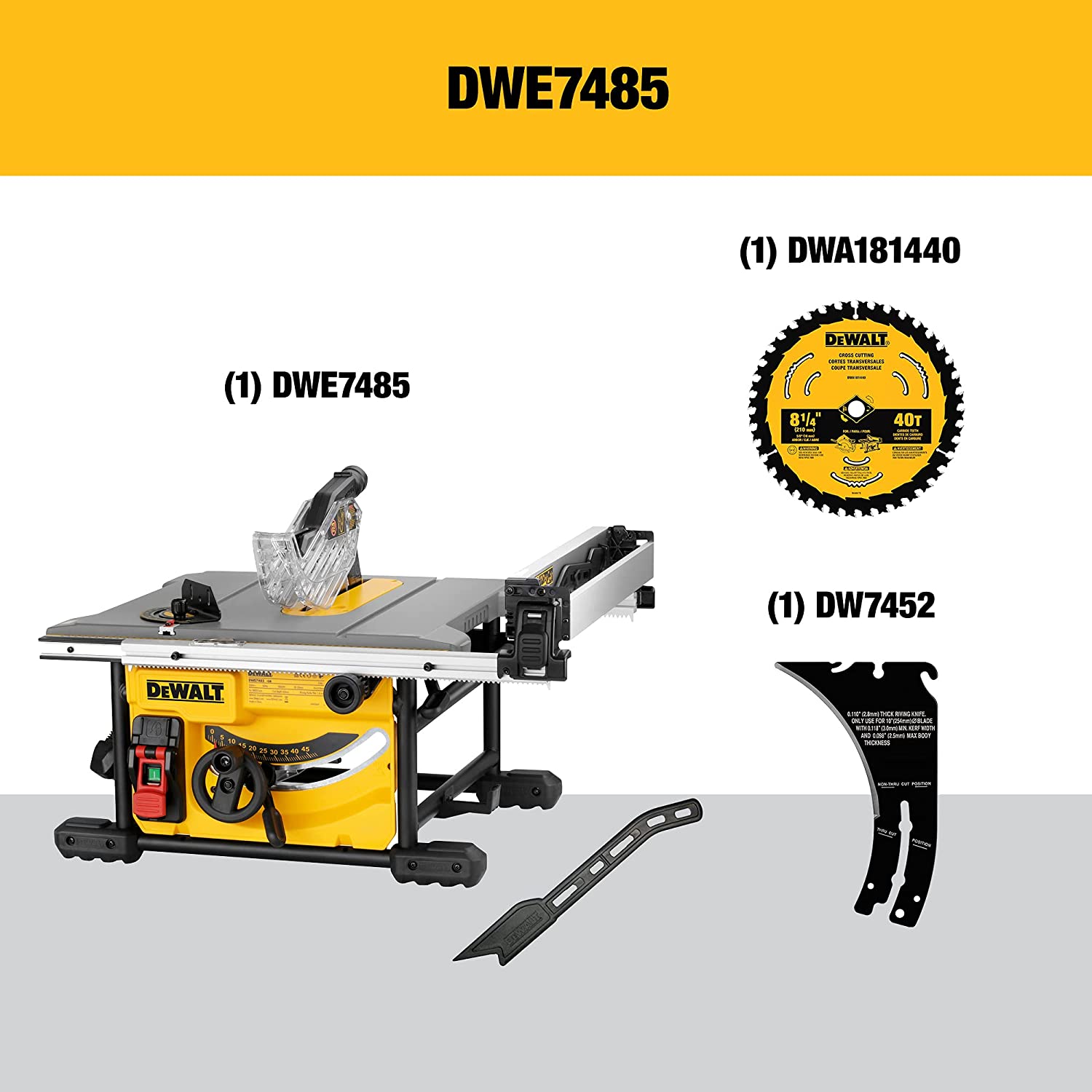 ZenVora 8-1/4-Inch Compact Table Saw
