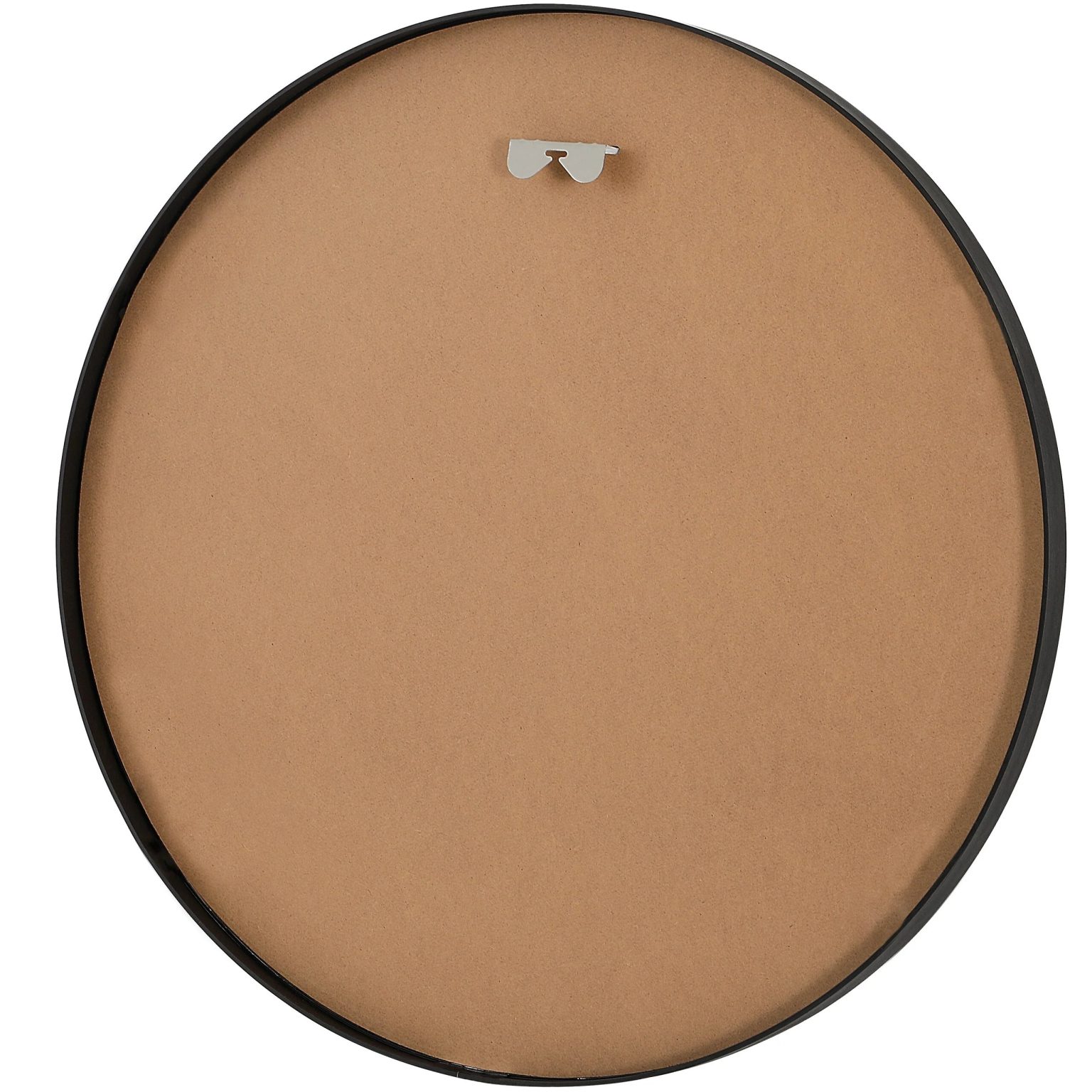 ZenVora Modern Round Aluminum Wall Mirror, Decorative Circular Metal Frame Mirror for Living Room, Bedroom and Entryway