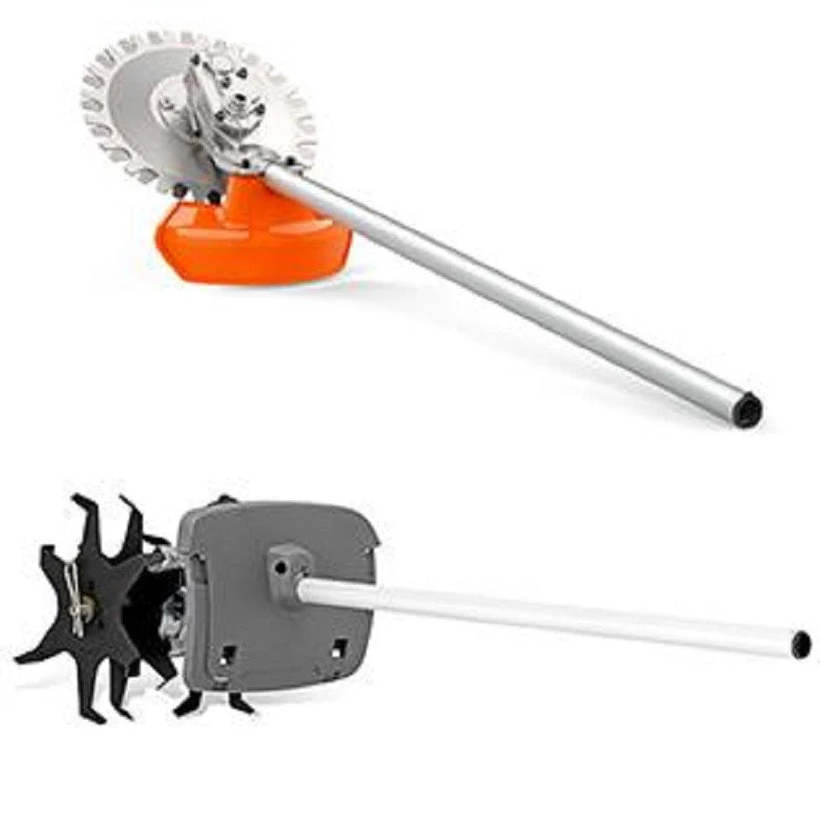 ZenVora 28cc 2-Cycle 20-Inch Straight-Shaft Gas String Trimmer with Attachment and Edger Capability
