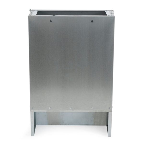 ZenVora 3.7 Bushel 2-Door Hog Feeder – Galvanized Steel Supplement Feeder for 8 Hogs