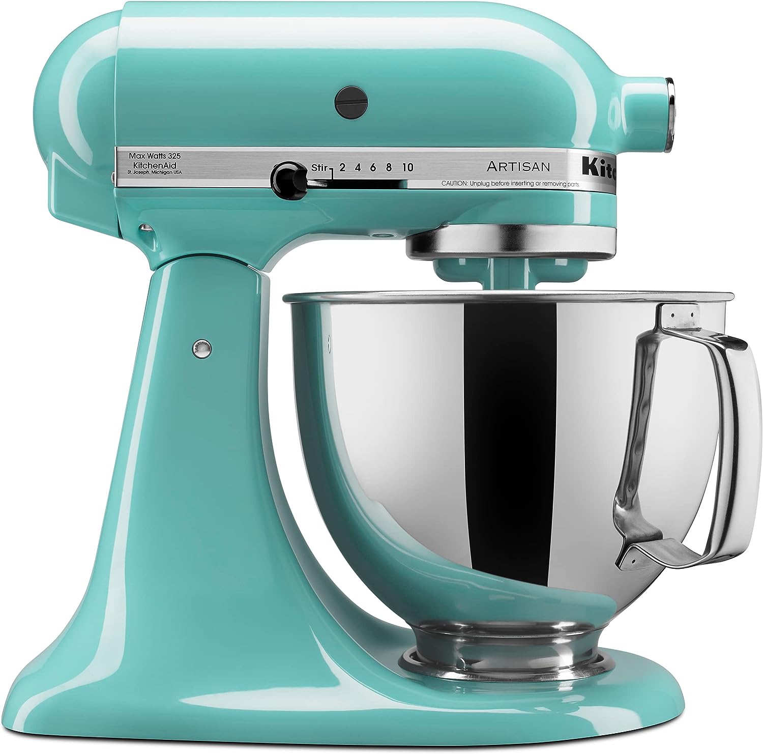 ZenVora 5-Quart Tilt-Head Stand Mixer with Pouring Shield