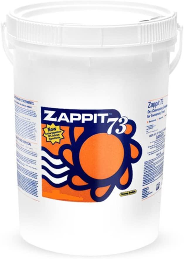 ZenVora 73% Calcium Hypochlorite Pool Shock, 50 lb Calcium Hypochlorite Pool Treatment