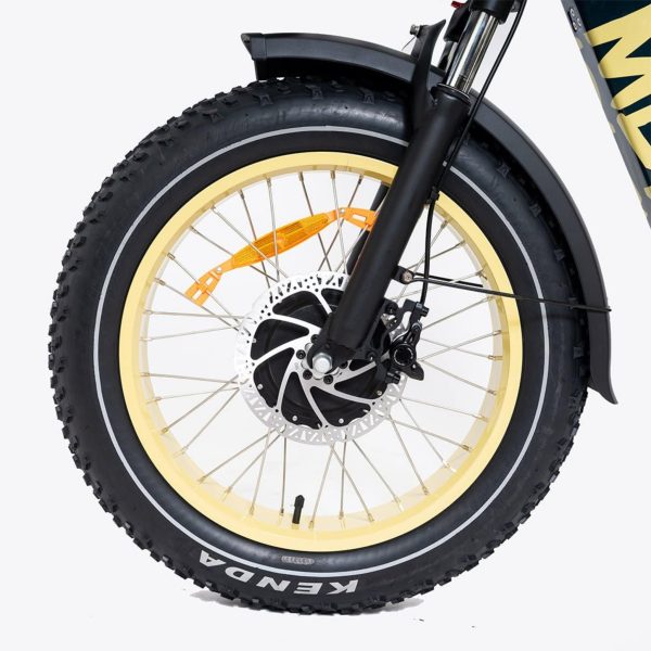 ZenVora 750W Foldable Electric Trike - 48V 14Ah Fat Tire 3 Wheel E-Bike with Baskets