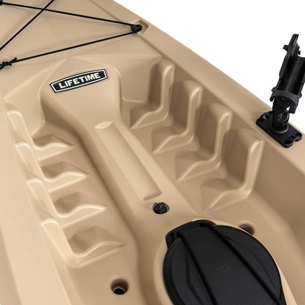 ZenVora Lifetime Tamarack Angler 100 Fishing Kayak 10 ft 2-Pack with Paddles, Sit-On-Top Kayak