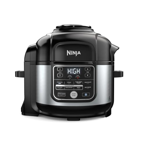 ZenVora 10-in-1 6.5-Qt Pressure Cooker and Air Fryer Multicooker, Stainless Steel